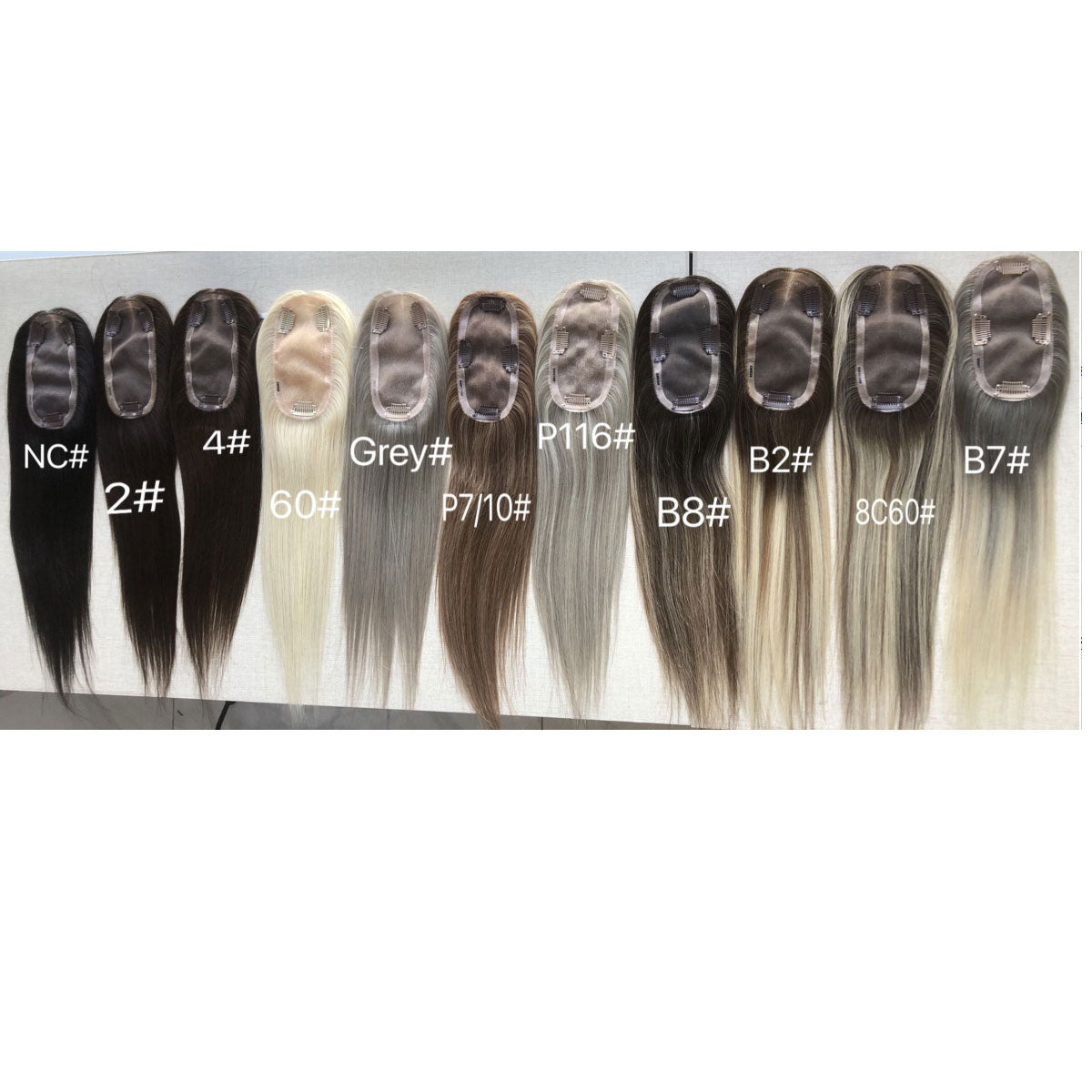 Perfect Part Slim Mono Remy Hair Topper 7cm x 15cm