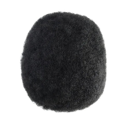 French Lace Base Afro Wave Stock Men Hair Replacement