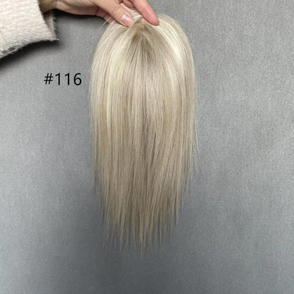 Invisible Volume Hand Made 100 Remy Hair Mono Topper 3"x5"