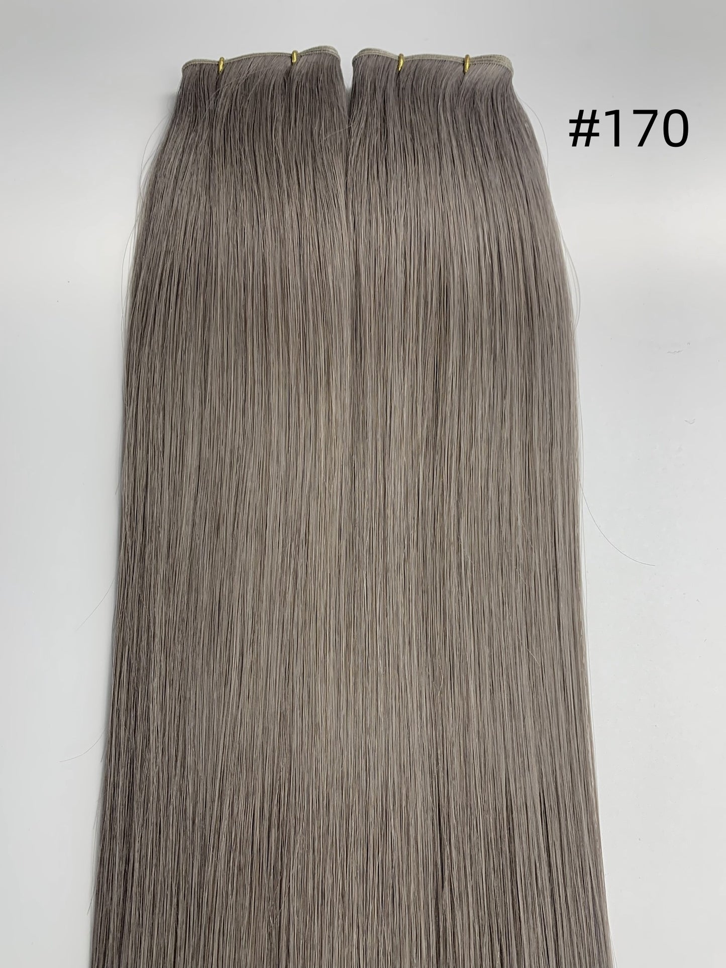 Double Drawn European Remy Hair Genius Weft Solid Colors 20" and 22" In Stock