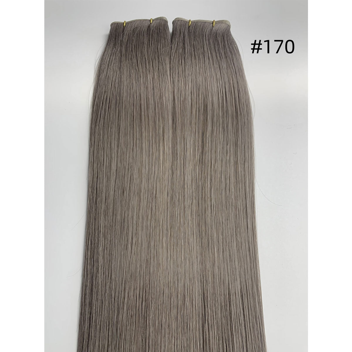 Invisible Genius Weft Hair Extensions Double Drawn Color Blonde Sew In Real Remy Hair 20inch
