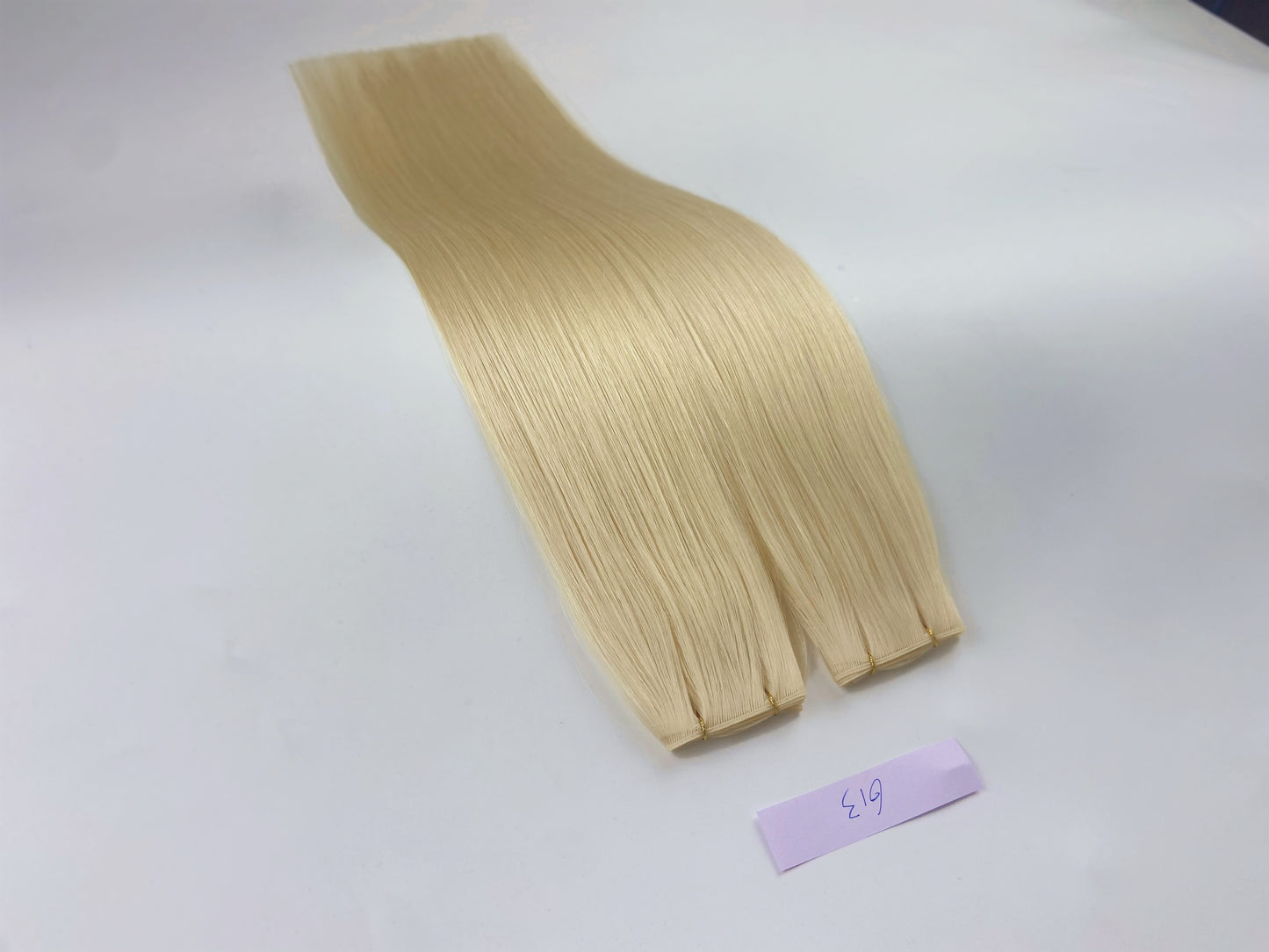 100% Virgin Remy Double Drawn Genius Weft Hair Extensions #613