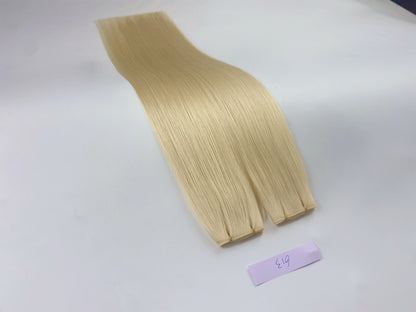 100% Virgin Remy Double Drawn Genius Weft Hair Extensions #613