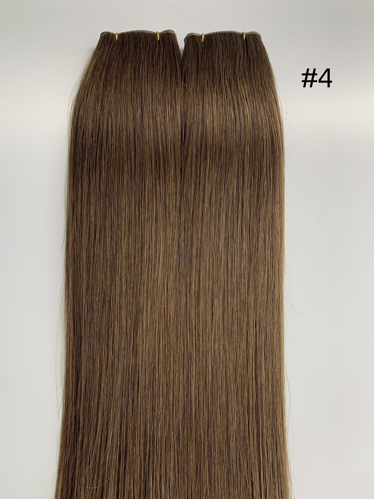 Double Drawn European Remy Hair Genius Weft Solid Colors 20" and 22" In Stock