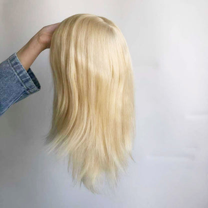 Ultimate Illusion Injected Thin Skin Remy Hair PU Topper 7"x9"