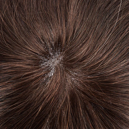 Natural Lace Base With Poly Hair Replacement System For Men