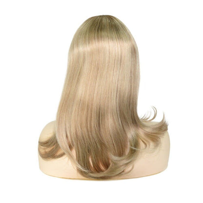 Natural Real Mens Hair Replacement System Ultra Thin Poly Skin Toupee Hairpieces