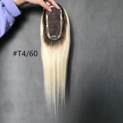 Perfect Part Slim Mono Remy Hair Topper 7cm x 15cm