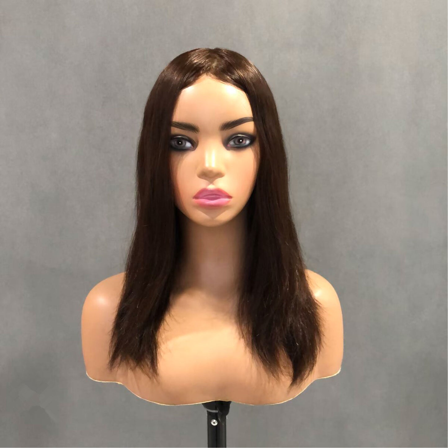 Ultimate Illusion Injected Thin Skin Remy Hair PU Topper 7"x9"