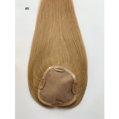 Seamless Volume  5"x5" Remy Hair Mono Topper Solid Colors in Stock