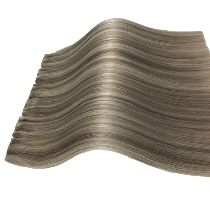 Genius Hair Weft Remy Human Hair Extensions 50g/p 20inch