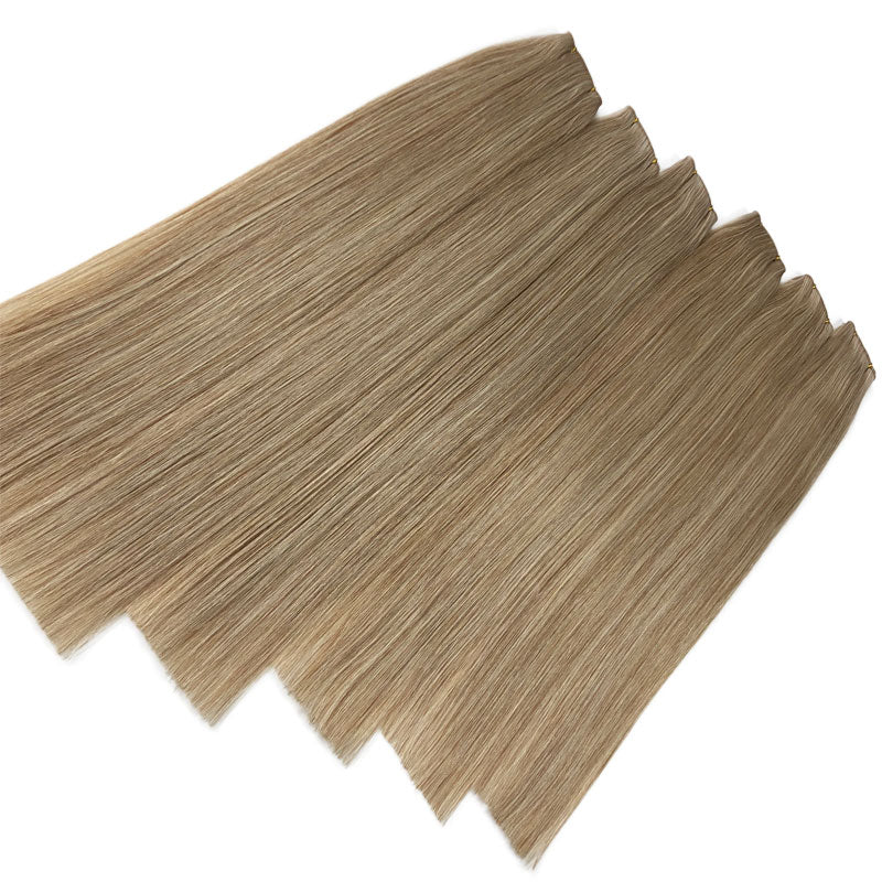 Genius Hair Weft Remy Human Hair Extensions 50g/p 20inch