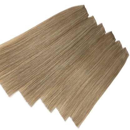 Genius Hair Weft Remy Human Hair Extensions 50g/p 20inch