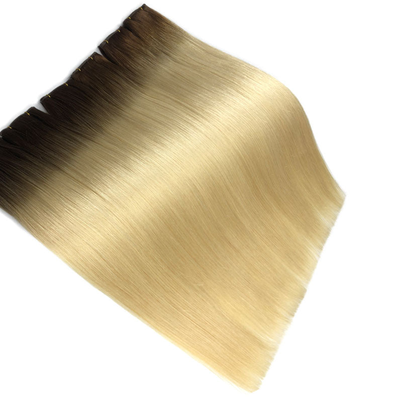 Genius Hair Weft Remy Human Hair Extensions 50g/p 20inch
