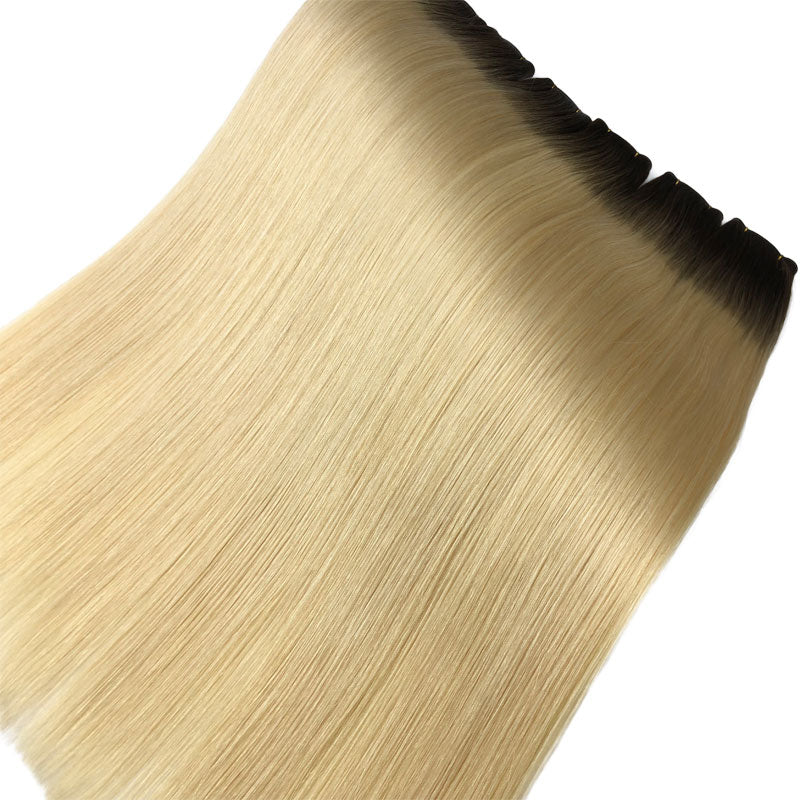 Genius Hair Weft Remy Human Hair Extensions 50g/p 22inch