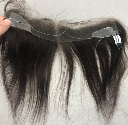 100 Remy Human Hair Lace Front Hairline Filler 11" x 1.75"