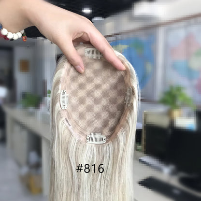 Perfect Balance Mid-Size Remy Hair Mono Topper 5.5"x6.5"