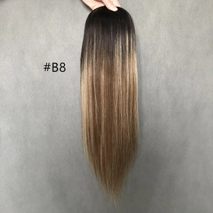 Perfect Balance Mid-Size Remy Hair Mono Topper 5.5"x6.5"