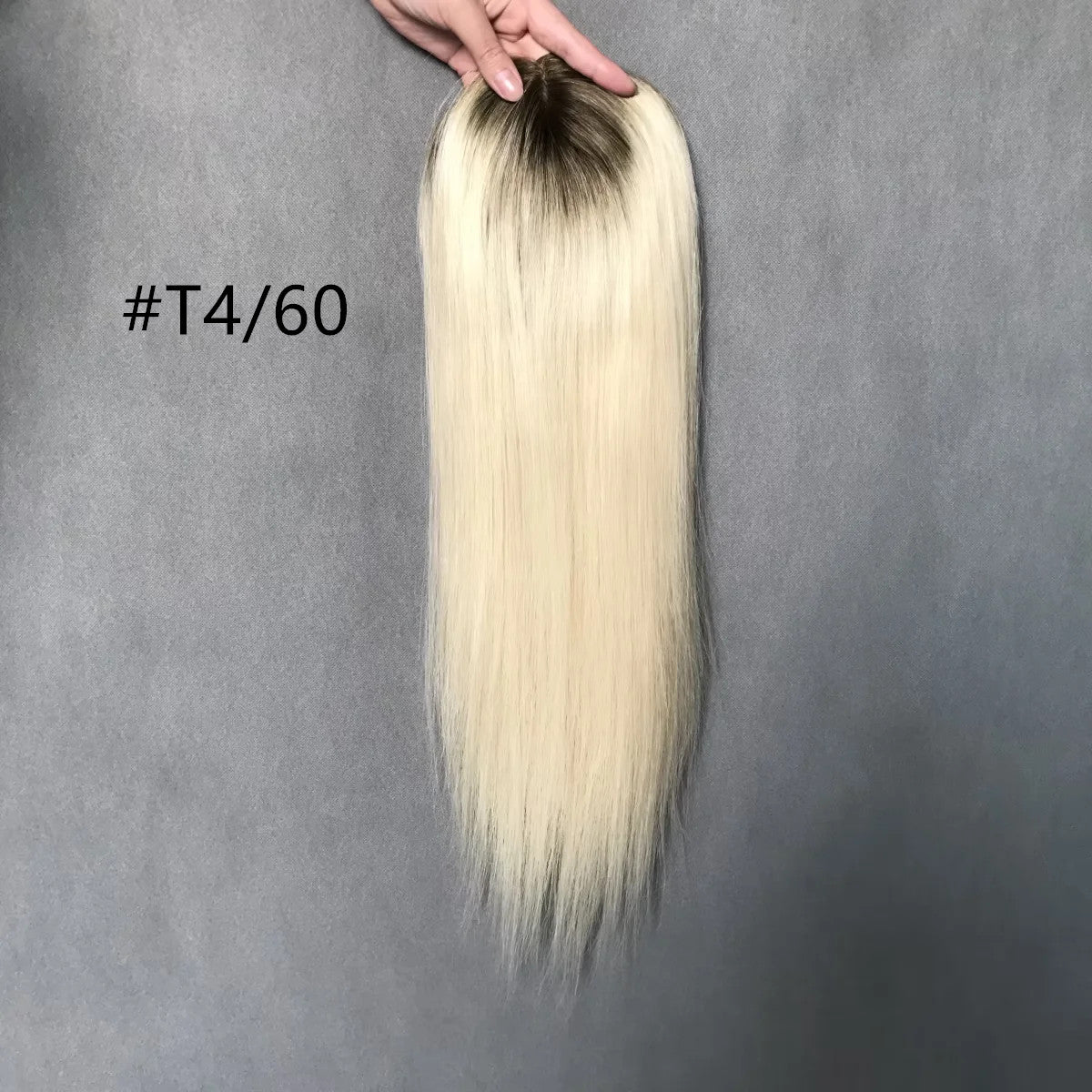 Volume Specialist 6"x7"  Remy Hair Mono Topper with Volume-Boosting Wefts