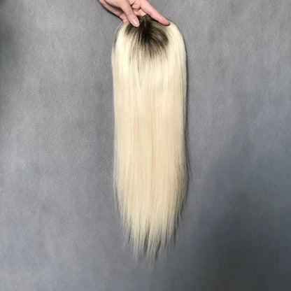 Volume Specialist 6"x7"  Remy Hair Mono Topper with Volume-Boosting Wefts