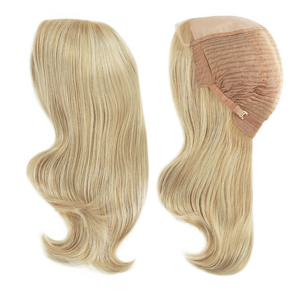 Women European Cuticle Remy Hair Wigs Human Hair Mono Top Lace Front Wig#102/22R